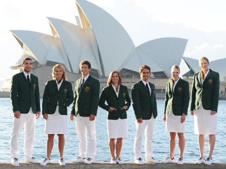 white Australian Olympians
