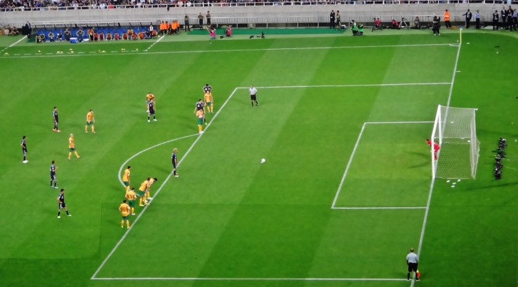 Honda penalty kick