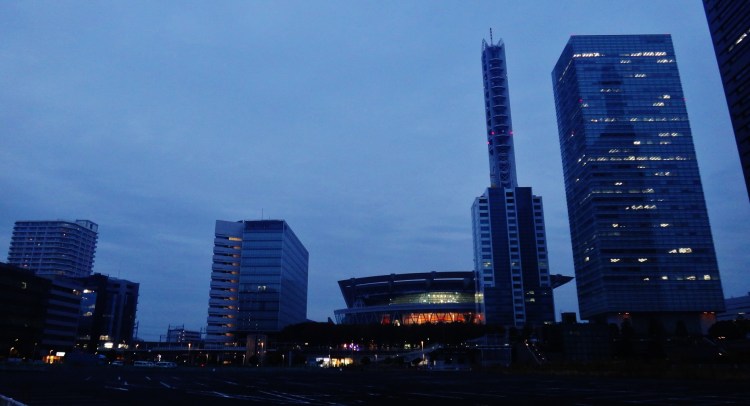 Saitama super arena Sky Forest parking lot